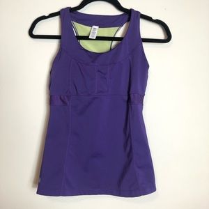 Athleta Purple Racerback Tank